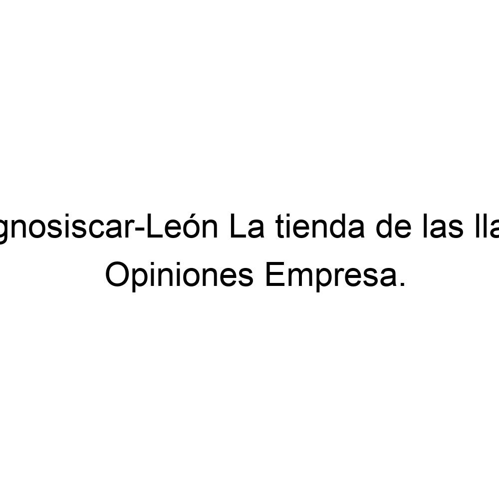 Diagnóstico Car-León: La Tienda de las Llaves con Servicio Premium