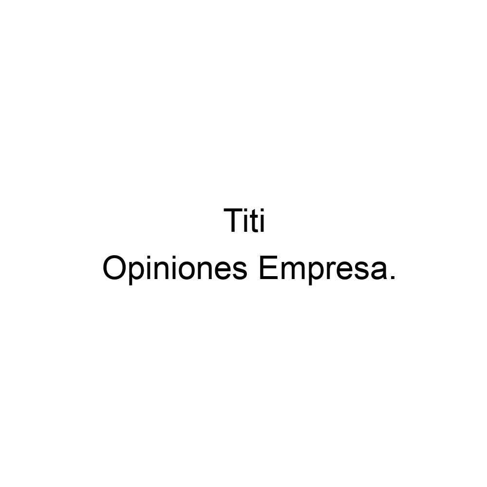Opiniones Titi, Castilleja la ▷ 954709770
